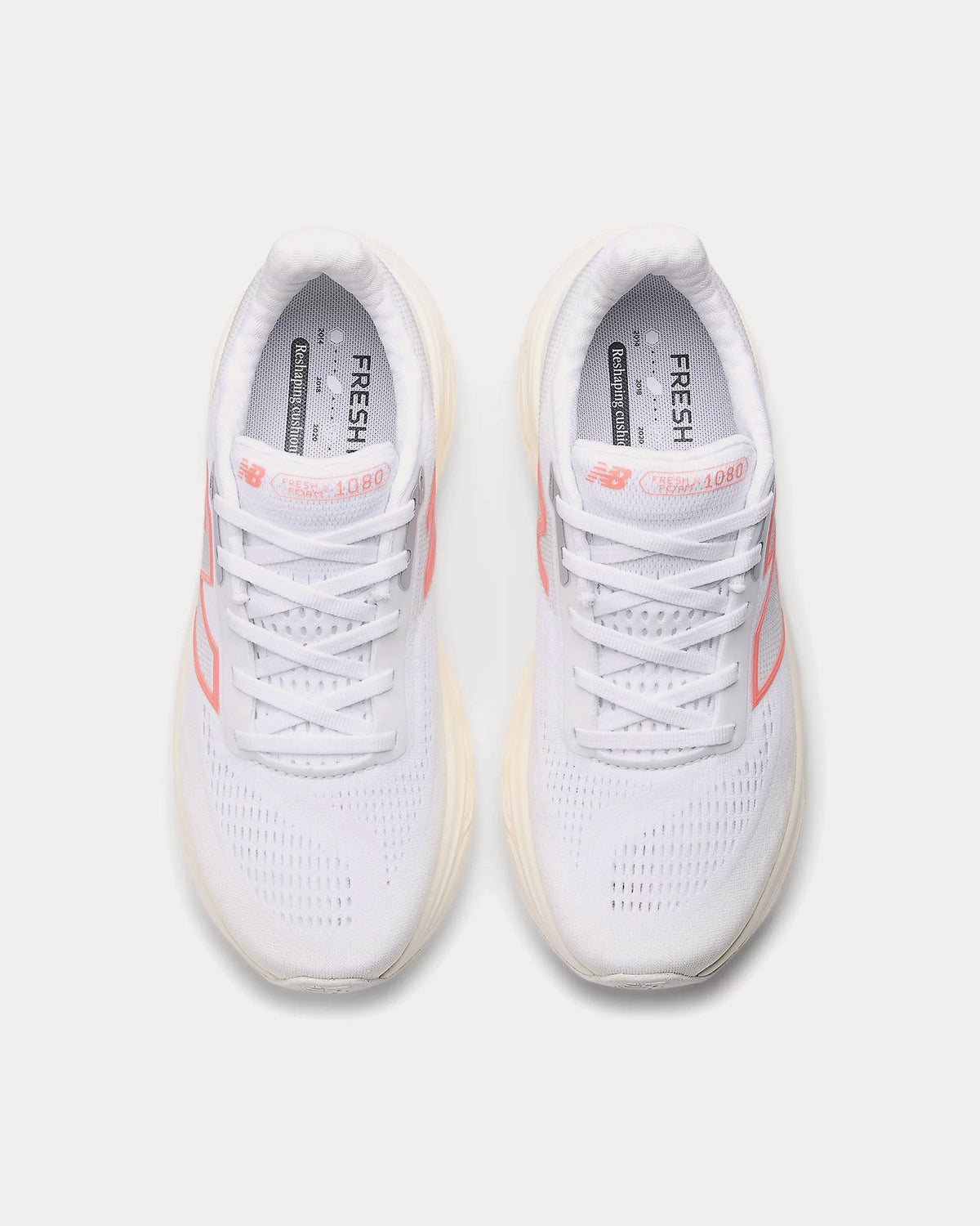 Fresh Foam X 1080v14 NB 103 White/ Angora / Urgent Red Running Shoes