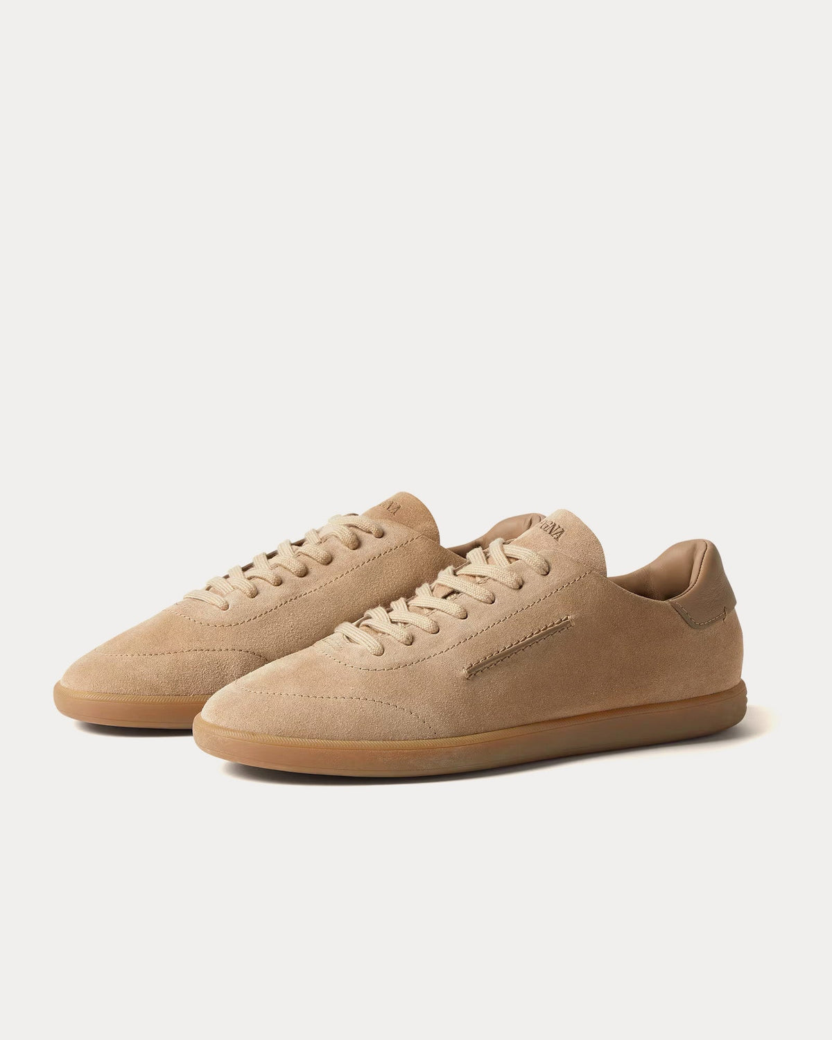 232 Beige Low Top Sneakers