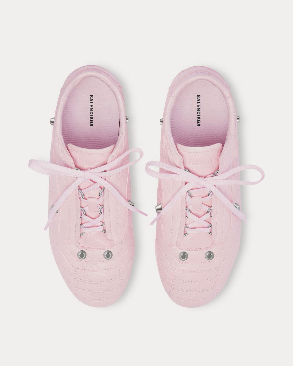 City Sneaker Sheepskin Petal Pink Low Top Sneakers