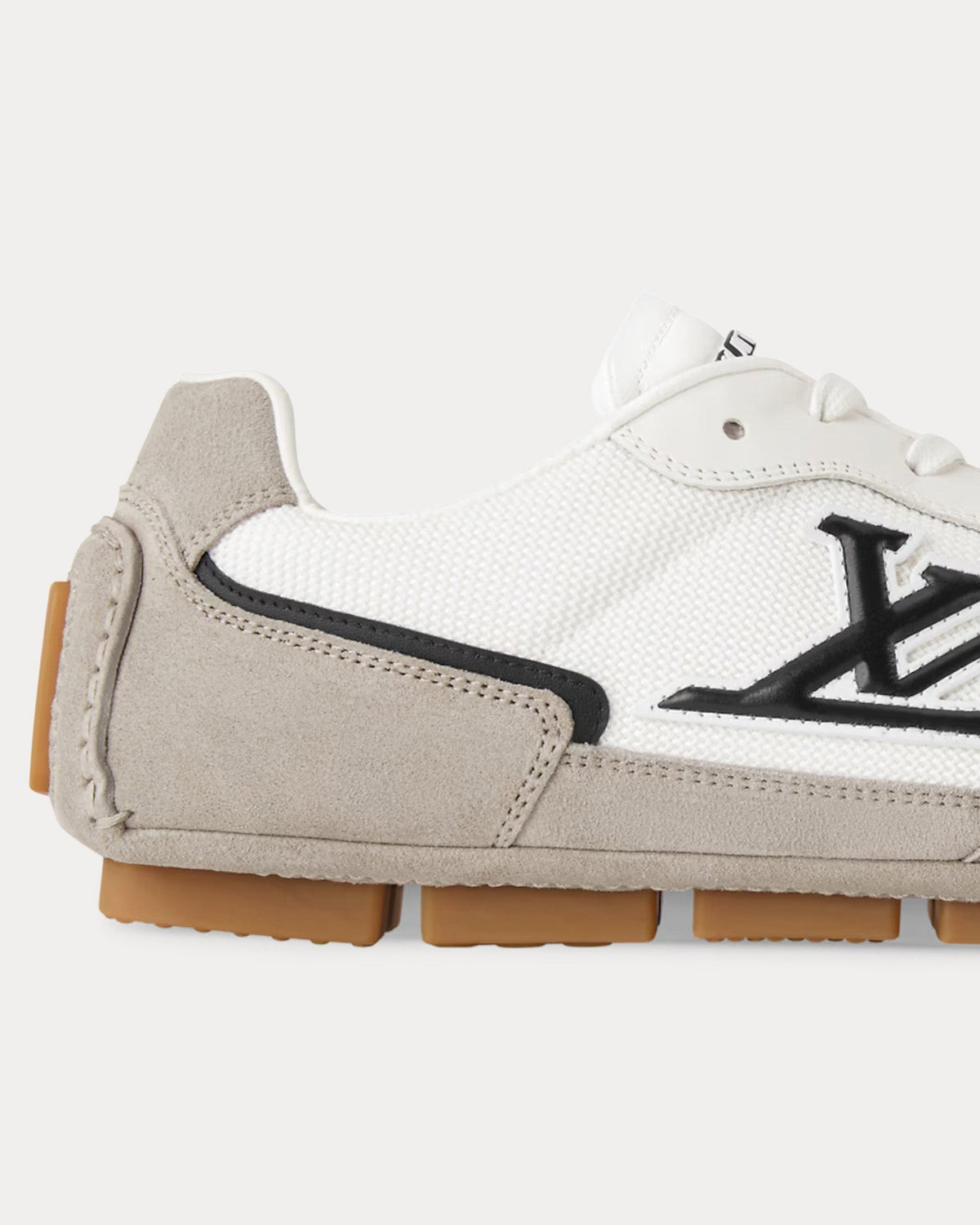 LV Rally Grey / White Low Top Sneakers