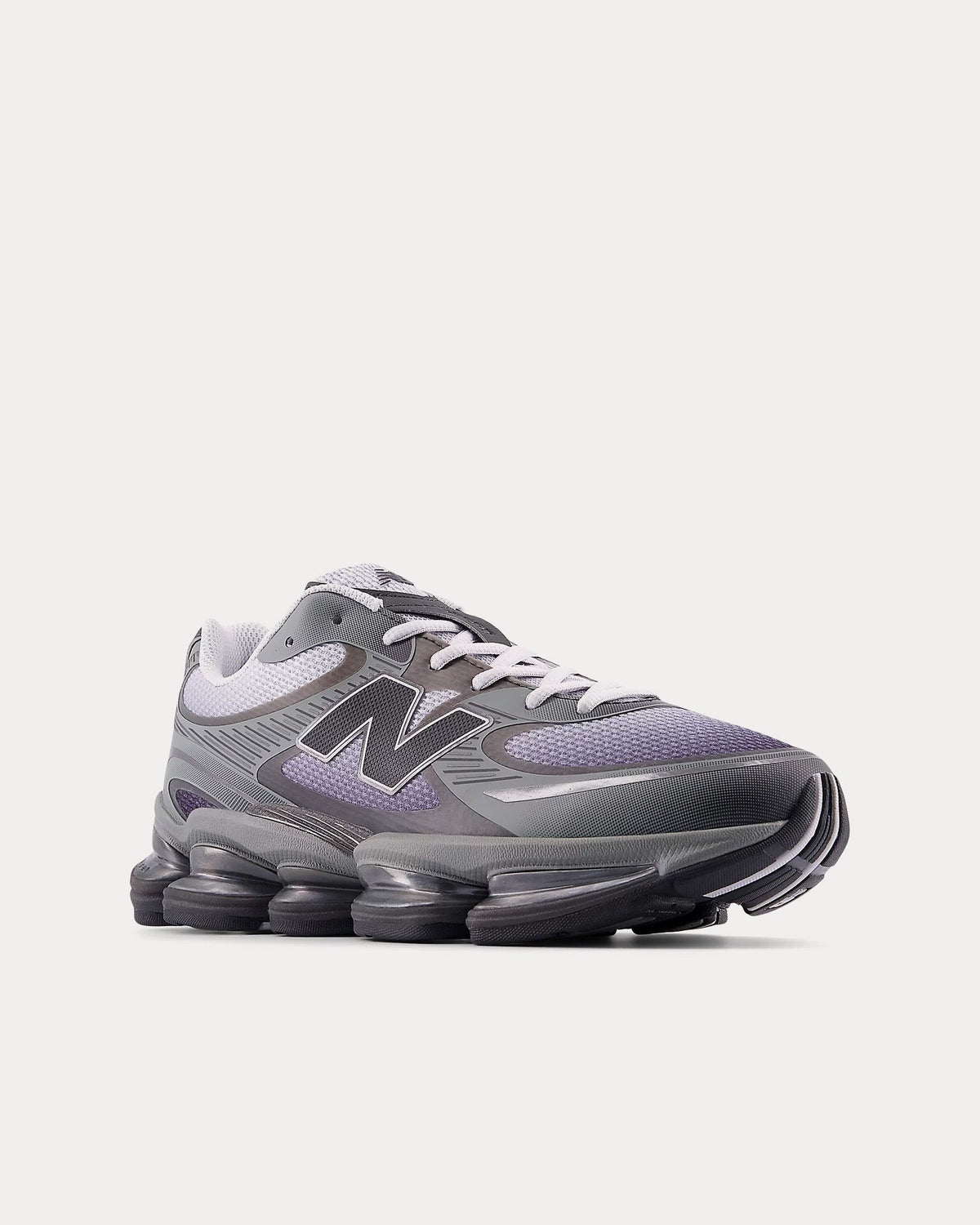 Abzorb 2000 Pearl Grey / Black Low Top Sneakers
