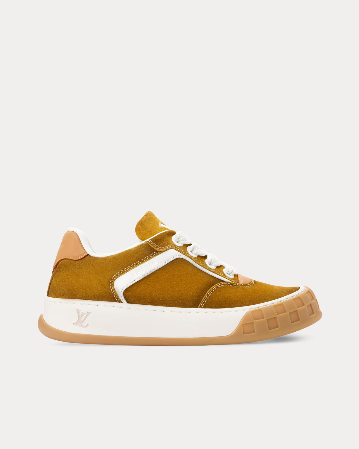 LV Tilted Cognac Low Top Sneakers