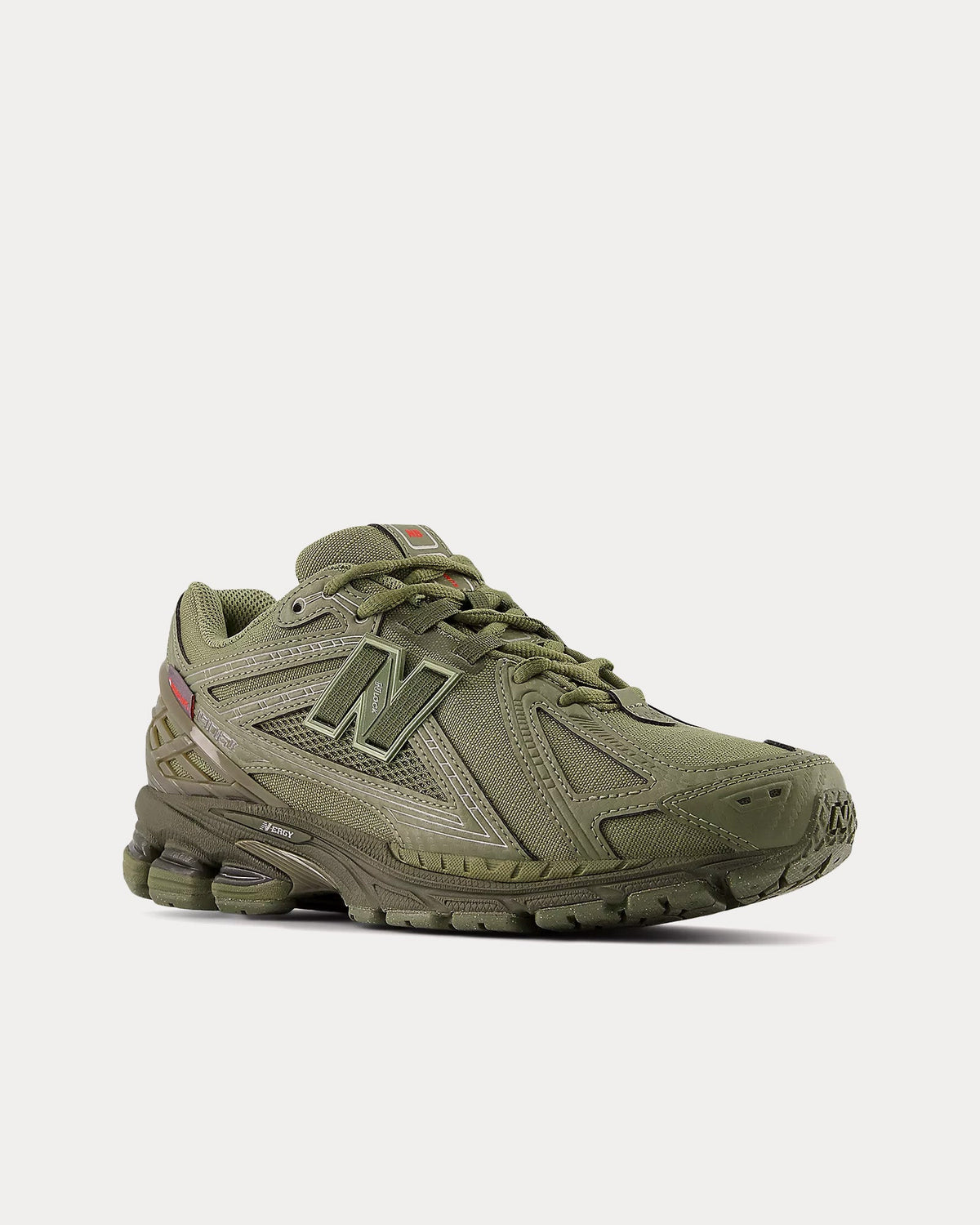 1906r Dark Olive / Silver Metallic Low Top Sneakers