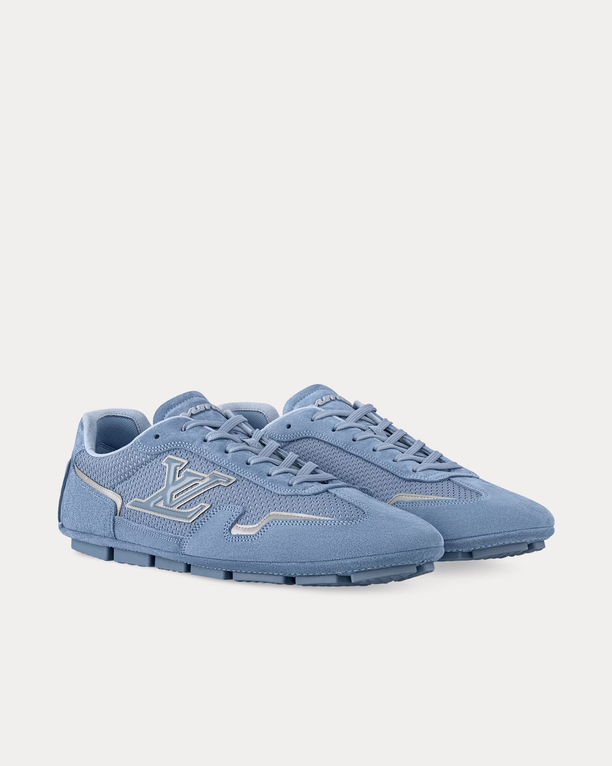 LV Rally Blue Low Top Sneakers