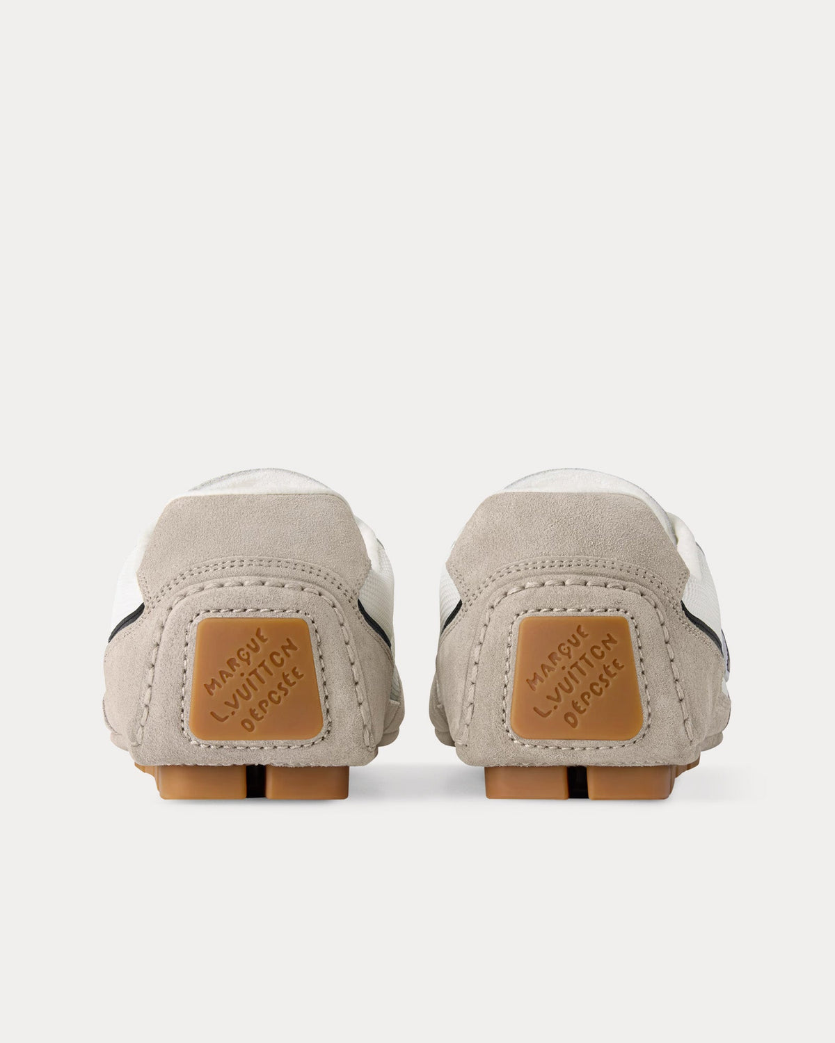 LV Rally Grey / White Low Top Sneakers
