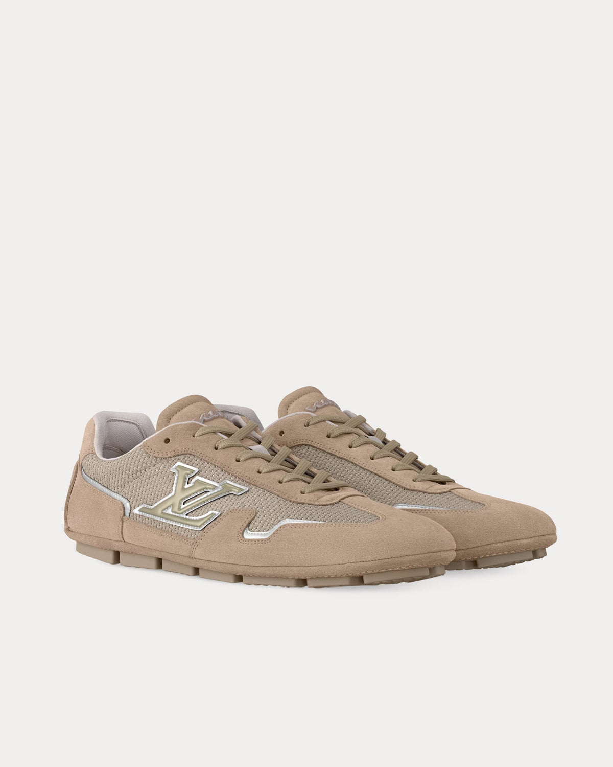 LV Rally Beige Low Top Sneakers