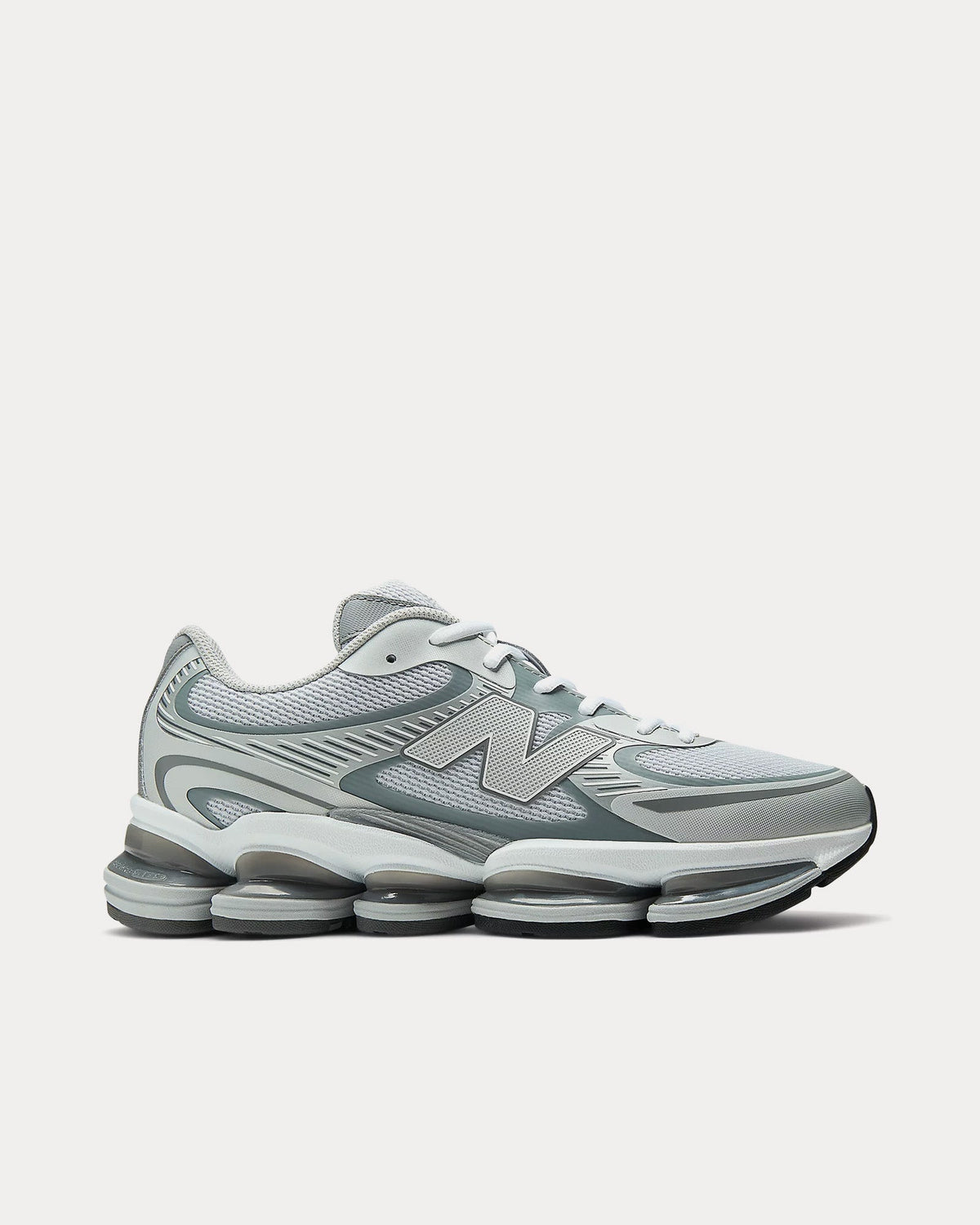 Abzorb 2000 Pearl Grey / NB White Low Top Sneakers