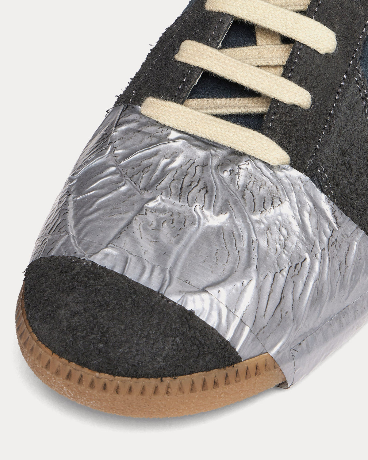 Replica Tape Black Low Top Sneakers