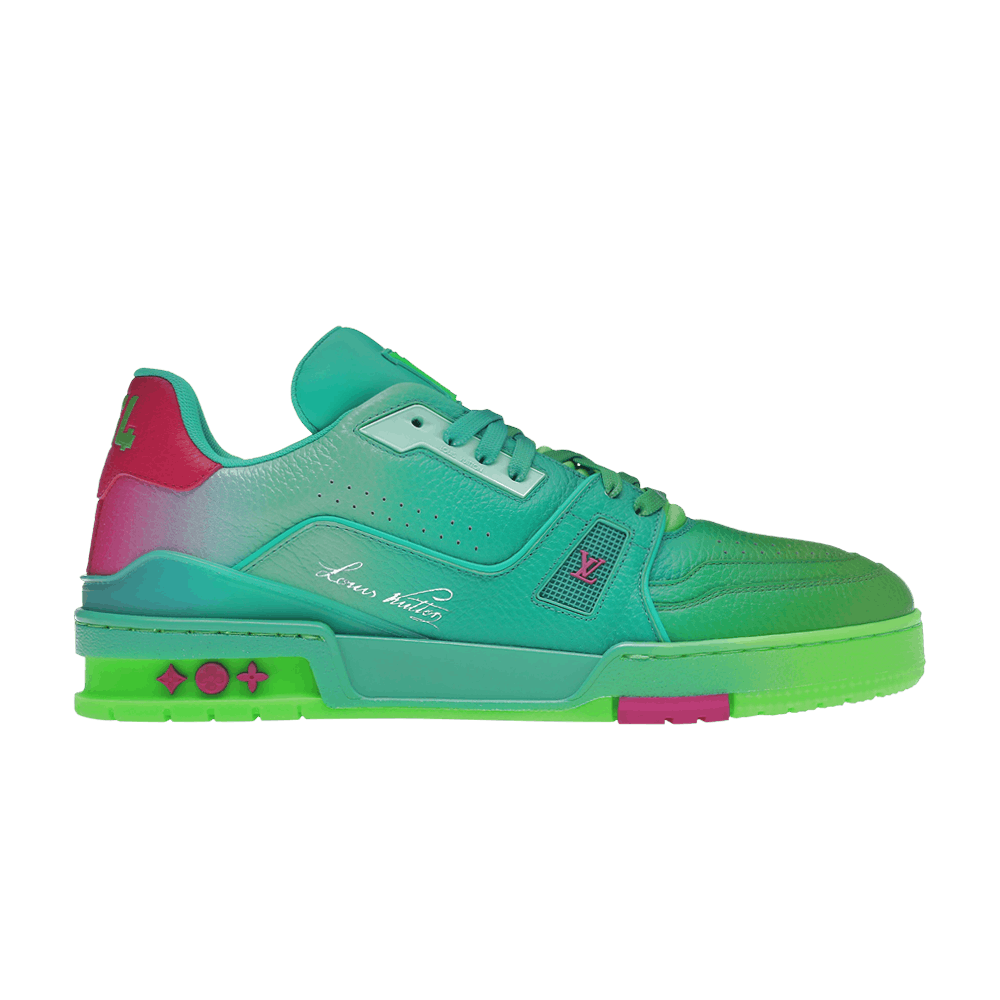 Louis Vuitton Trainer Green Ombre