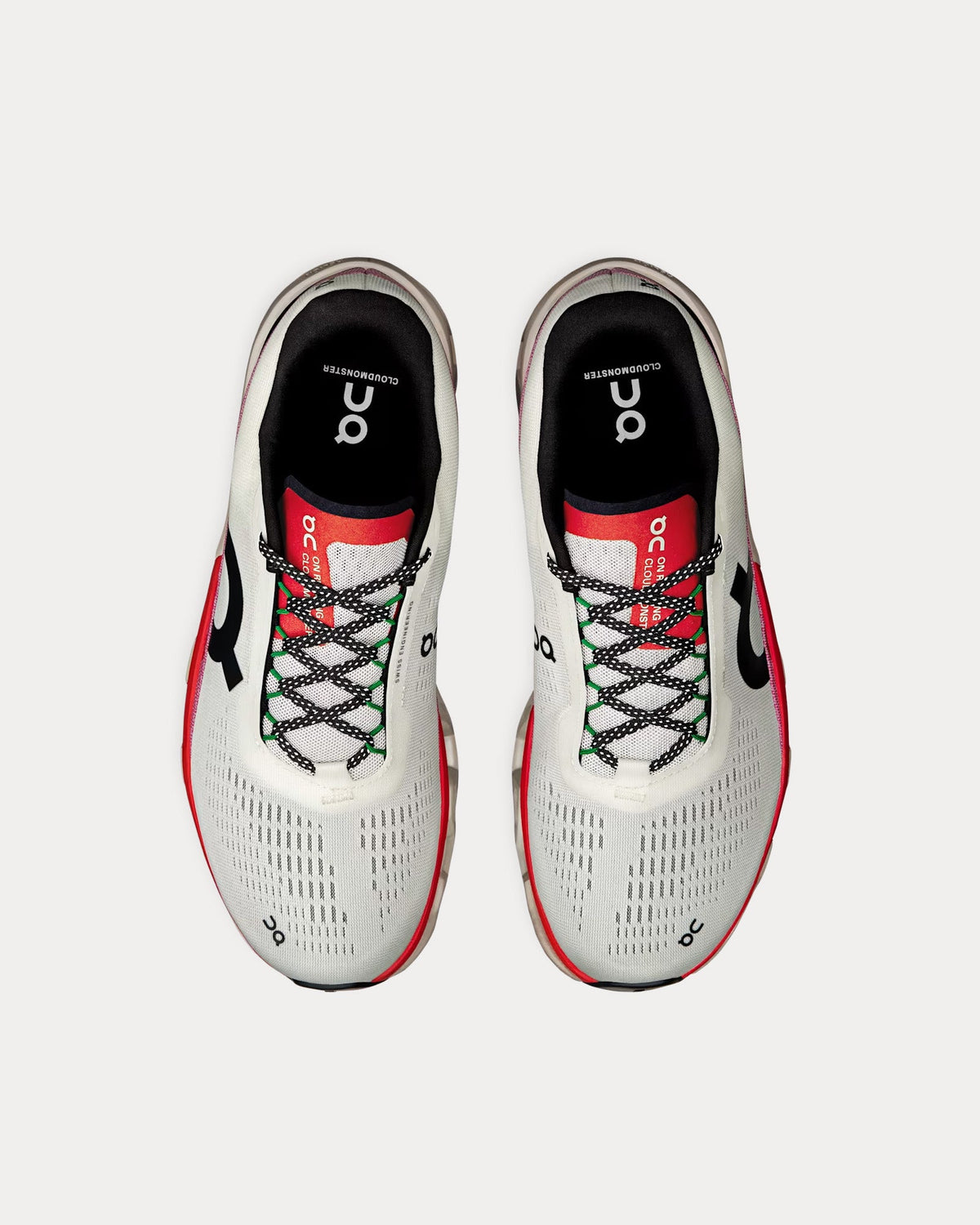 Cloudmonster 2 Ivory / Red Running Shoes