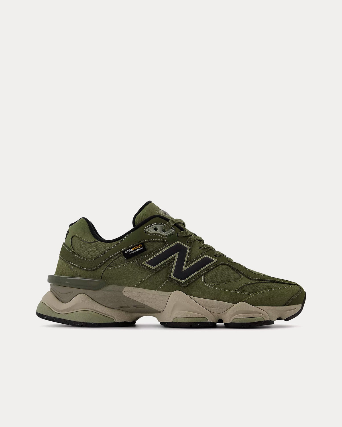 9060 'Cordura' Dark Olivine Low Top Sneakers