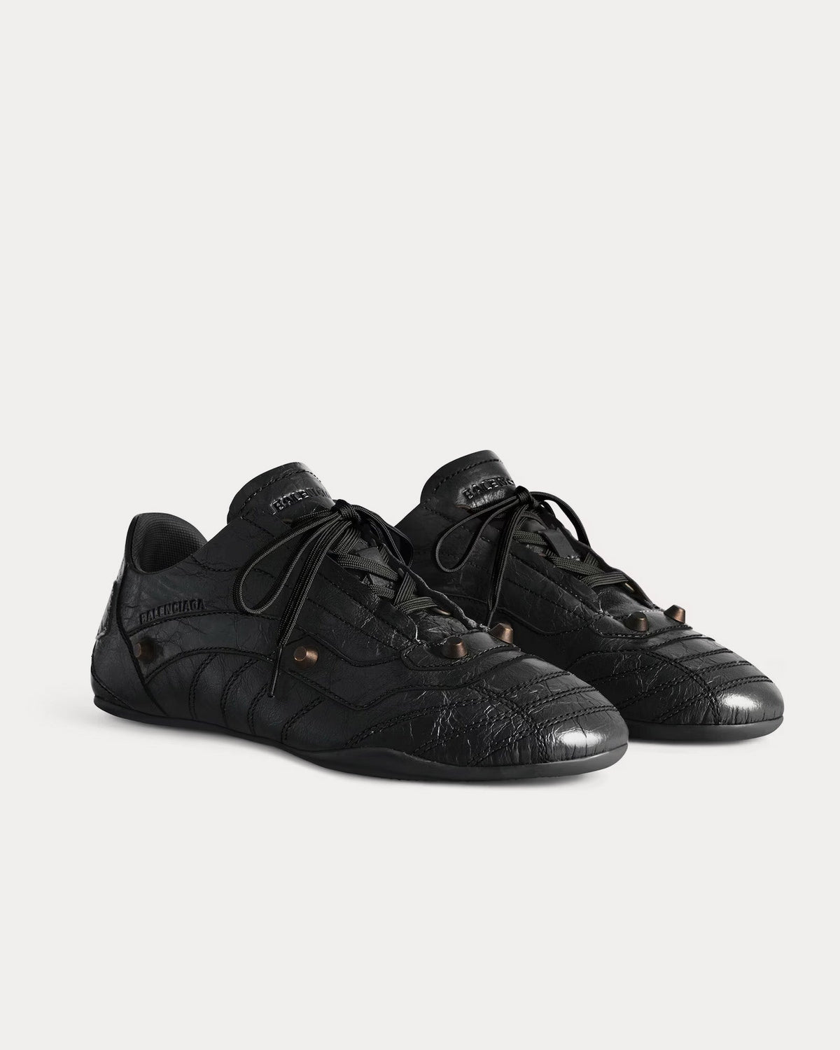City Sneaker Sheepskin Black Low Top Sneakers