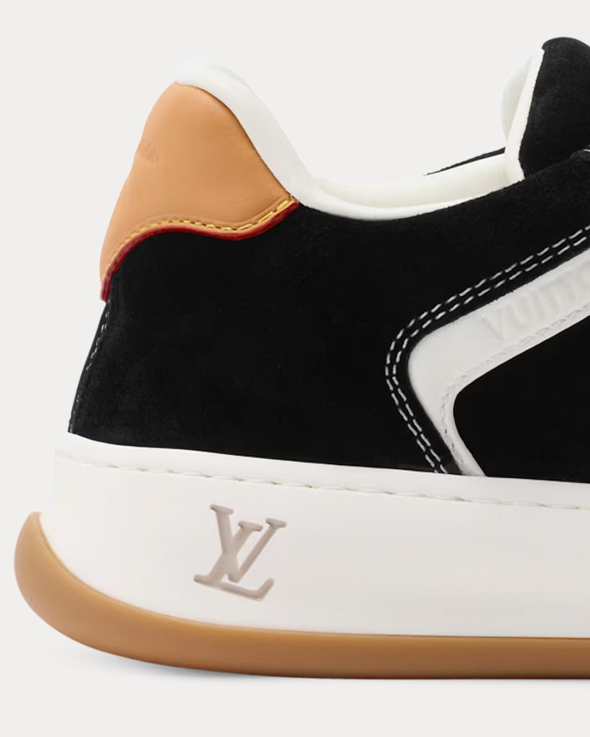 LV Tilted Black Low Top Sneakers
