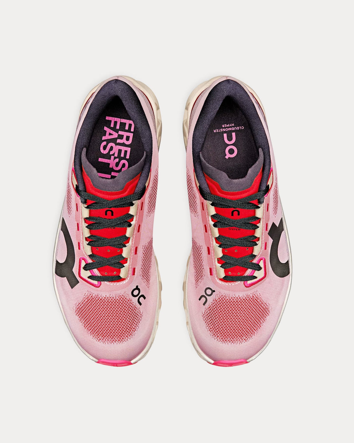 Cloudmonster Hyper Red / Cream Running Shoes
