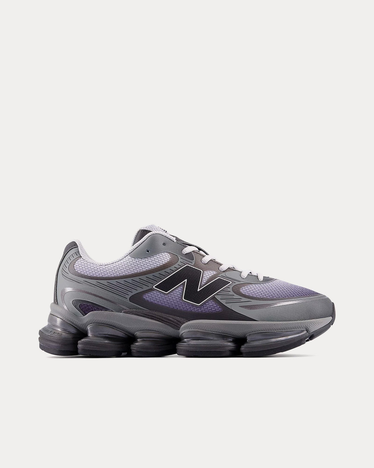 Abzorb 2000 Pearl Grey / Black Low Top Sneakers