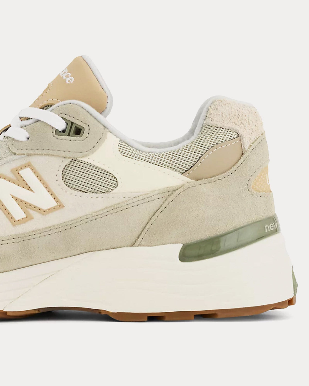 Made in USA 992 Olivine / Incense / Raw Cashew Low Top Sneakers