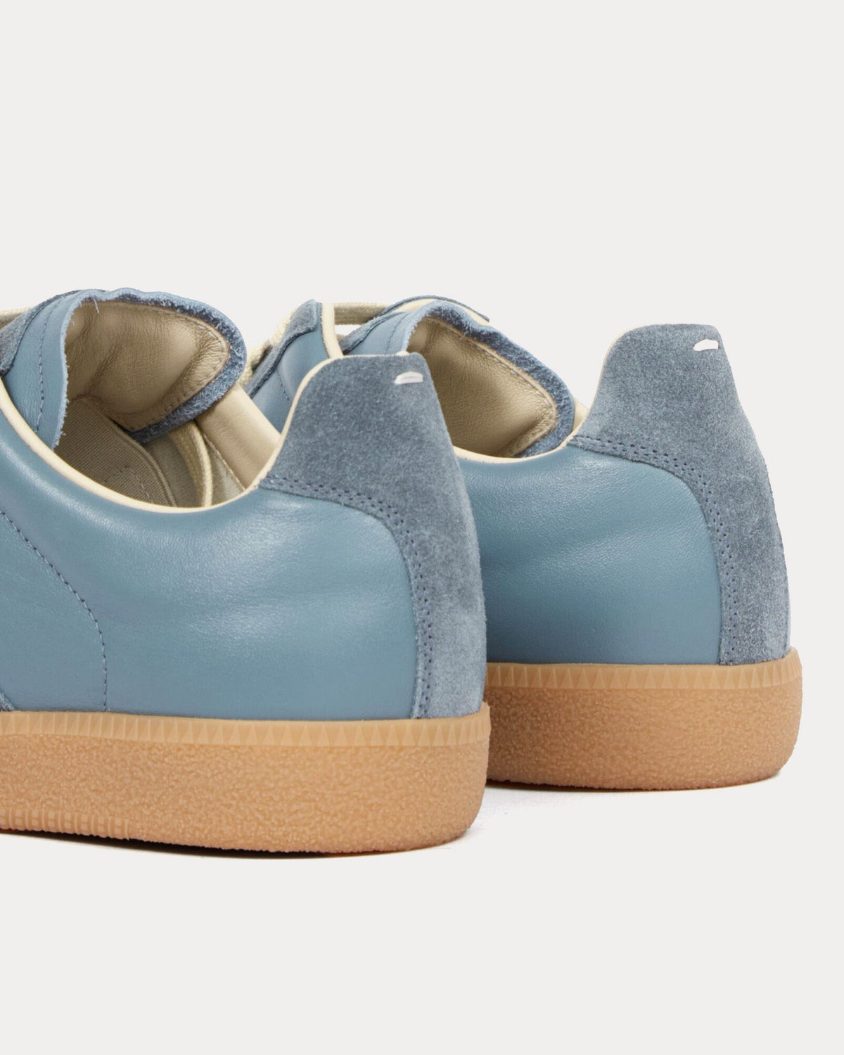 Replica Leather & Suede Cloud Low Top Sneakers