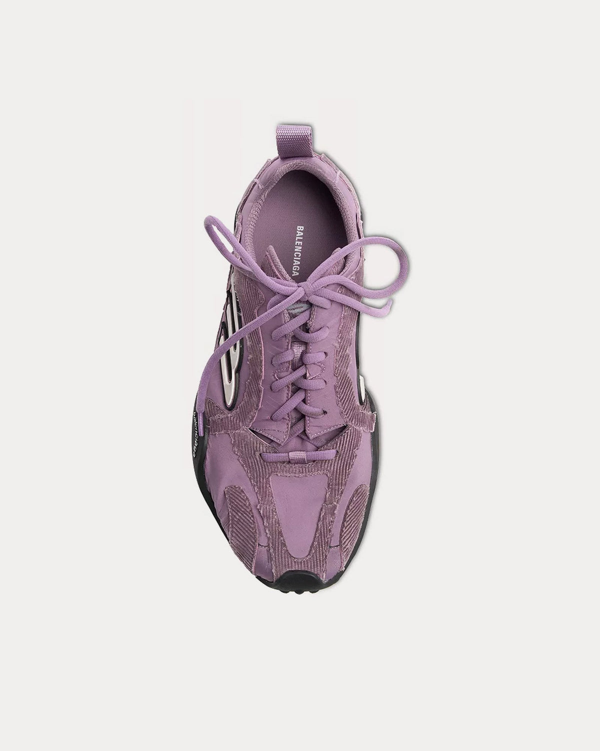 Monday Ultra Purple / Black Low Top Sneakers