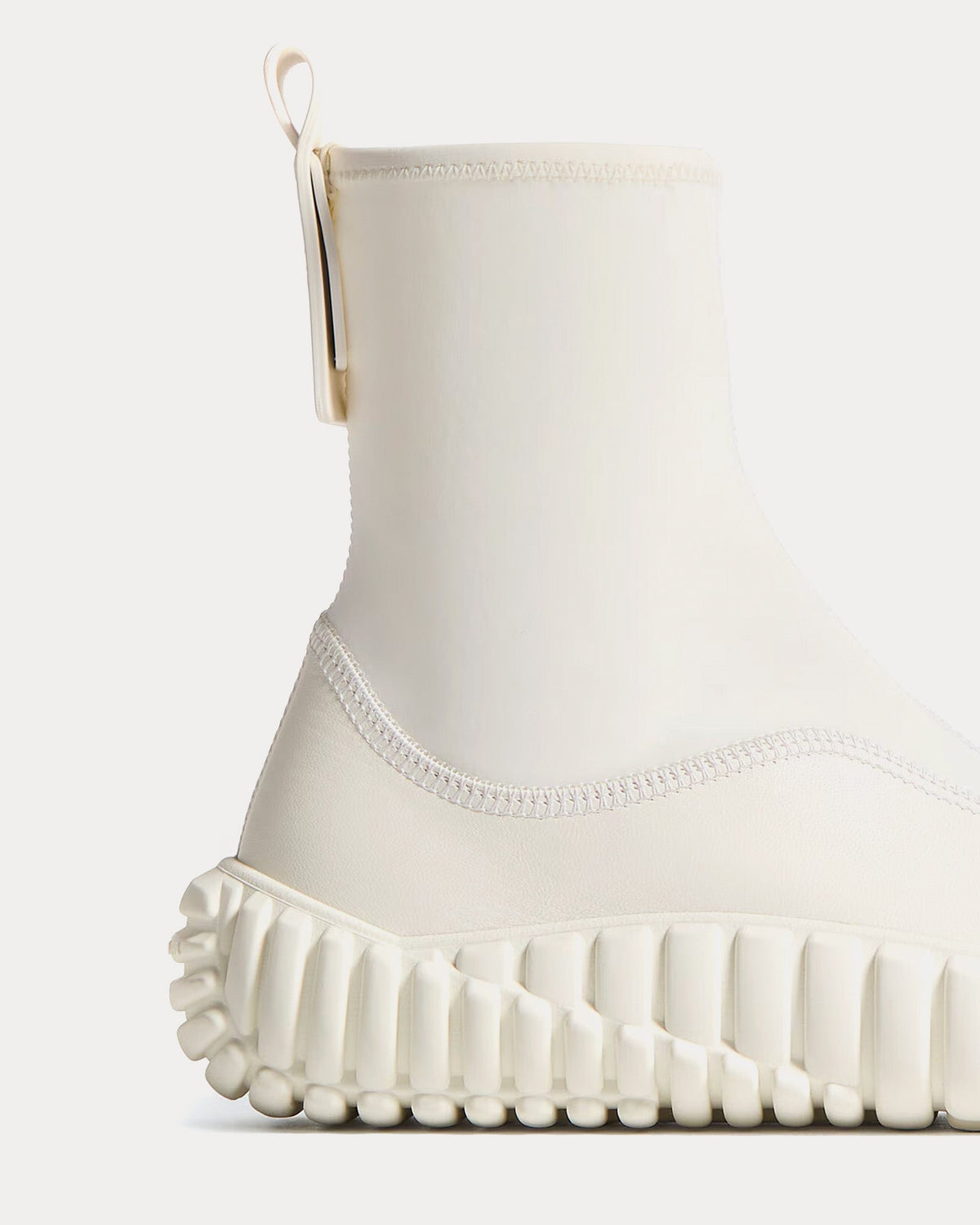 Tide Alabaster High Top Sneakers
