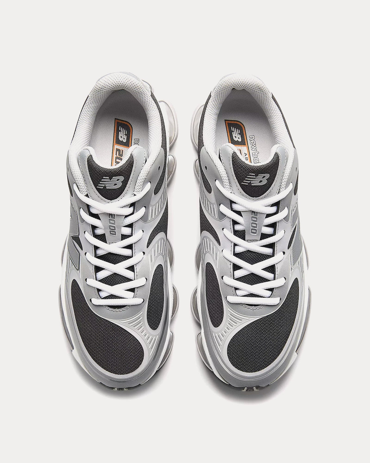 Abzorb 2000 Silver Metallic / Faded Black Low Top Sneakers