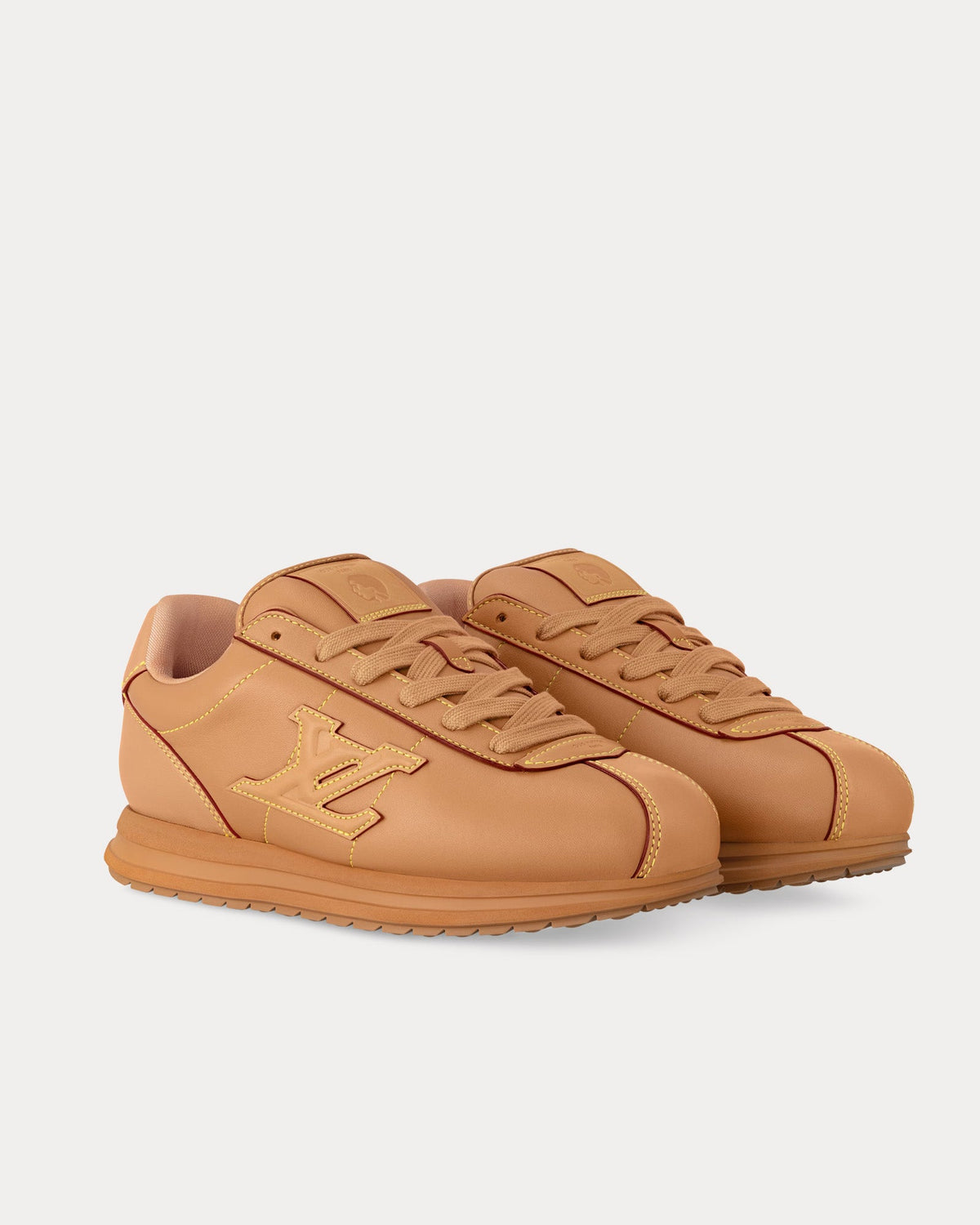 LV Buttersoft Beige Low Top Sneakers