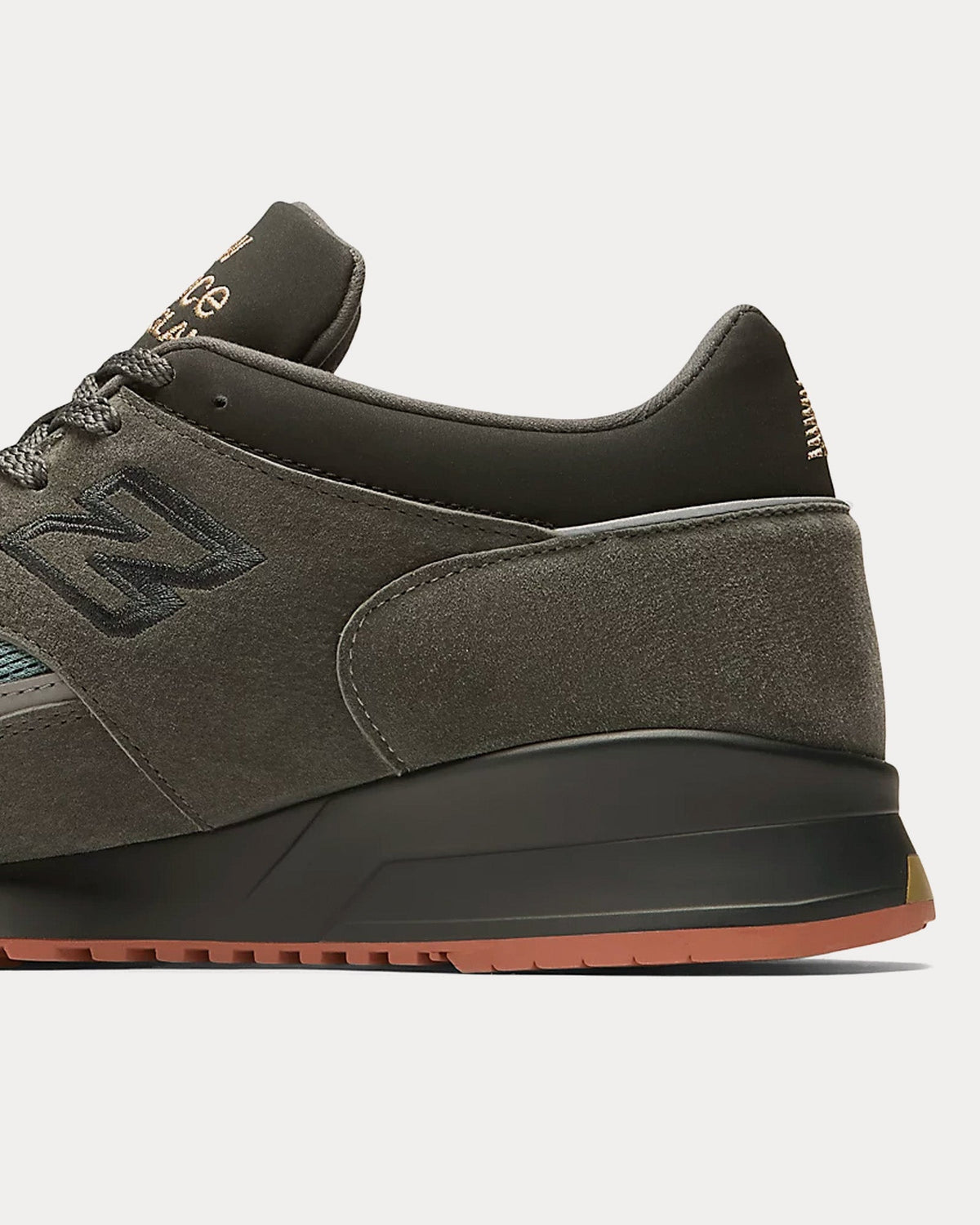 MADE in UK 1500 'Neo Synthesis' Raven / Indian Teal / Black Low Top Sneakers
