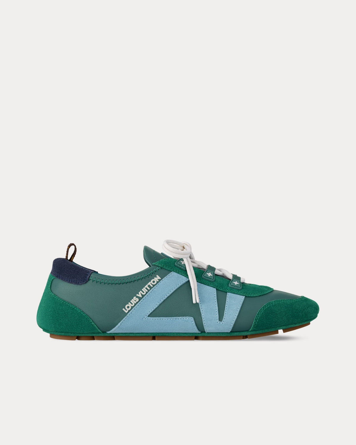 LV Sneakerina Vert Green Low Top Sneakers