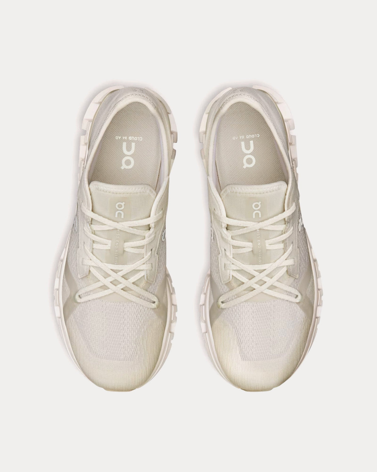 Cloud X 4 AD White / Wolf Running Shoes