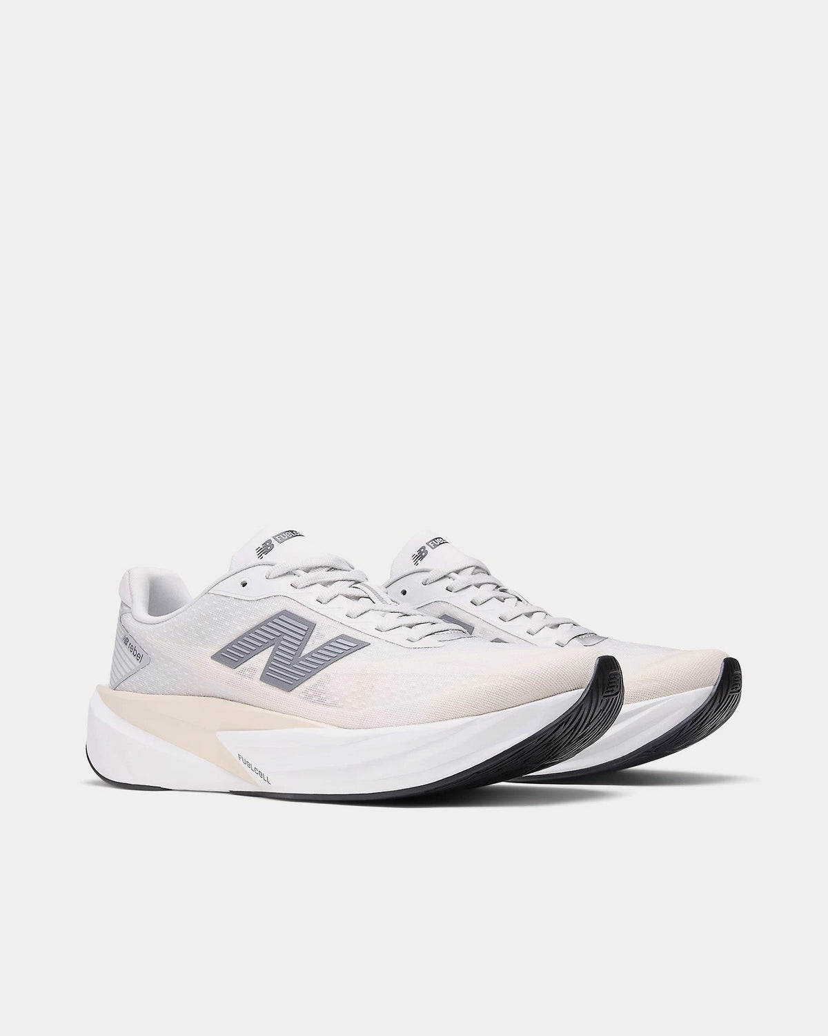 FuelCell Rebel v5 Grey Matter / Linen / White Running Shoes
