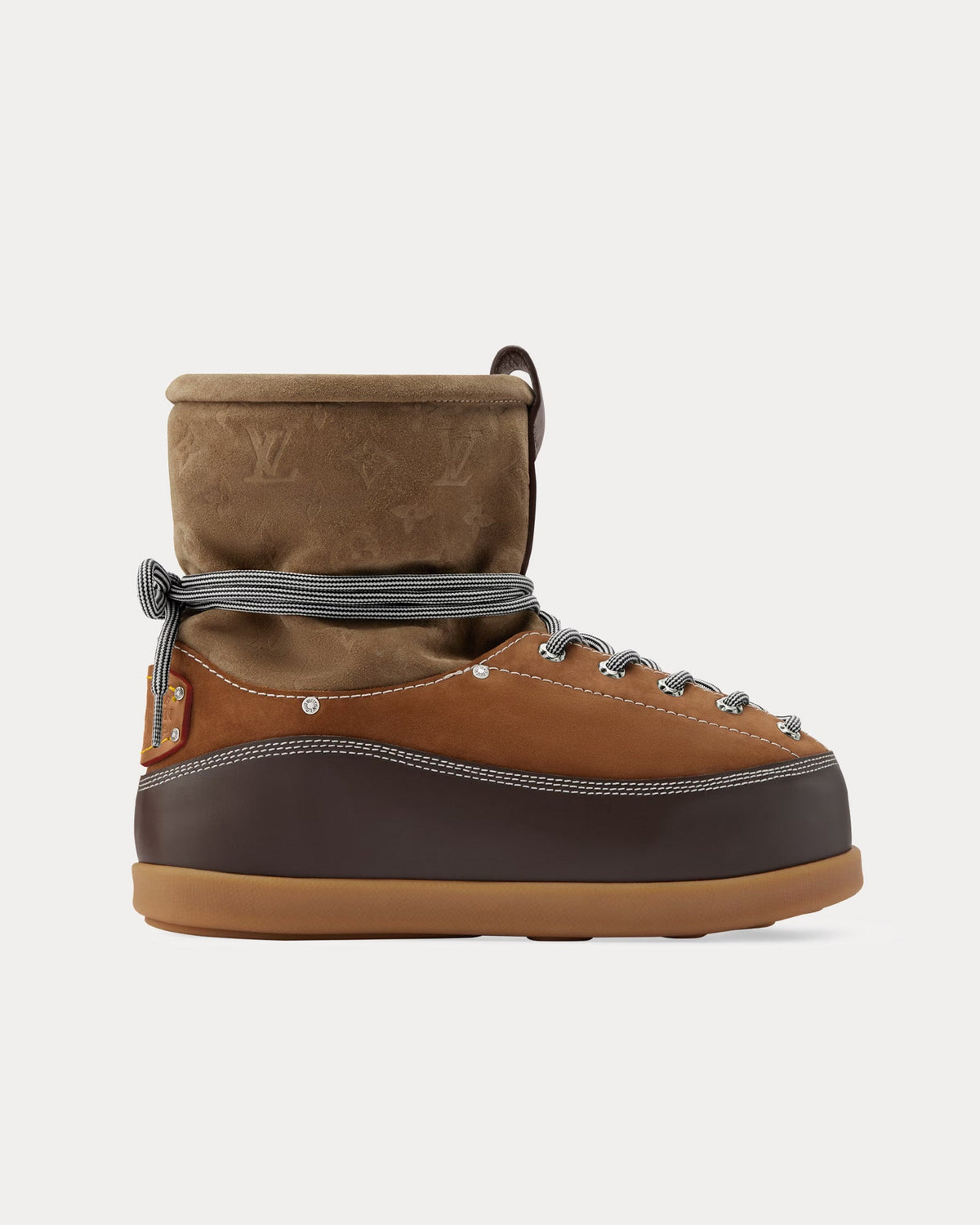 LV Yeti Mid Brown Boots