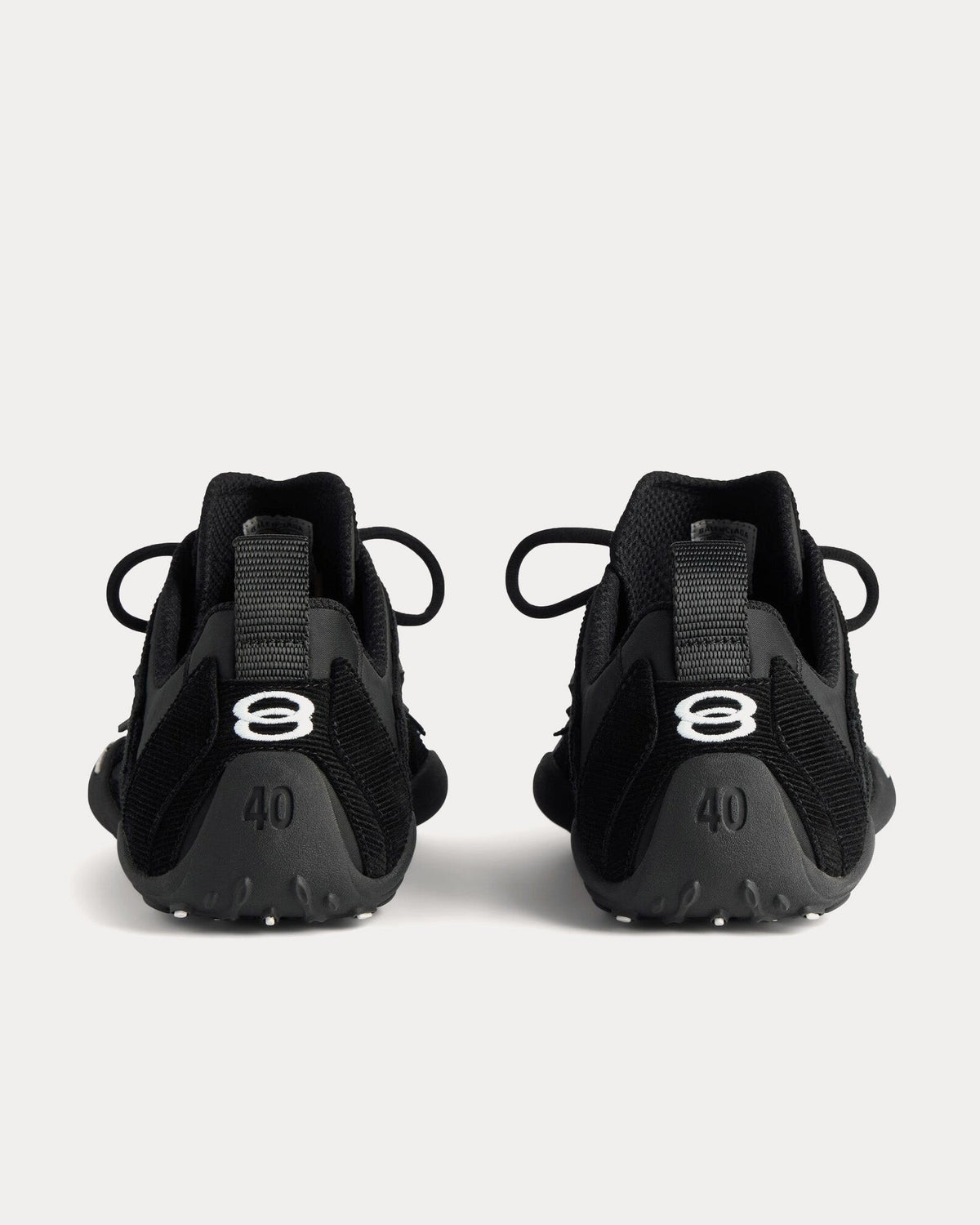 Monday Ultra Black Low Top Sneakers