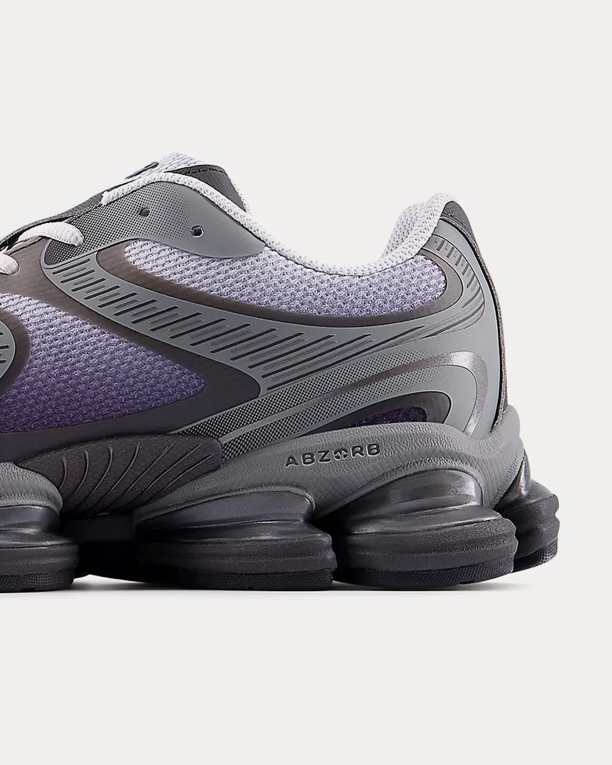 Abzorb 2000 Pearl Grey / Black Low Top Sneakers