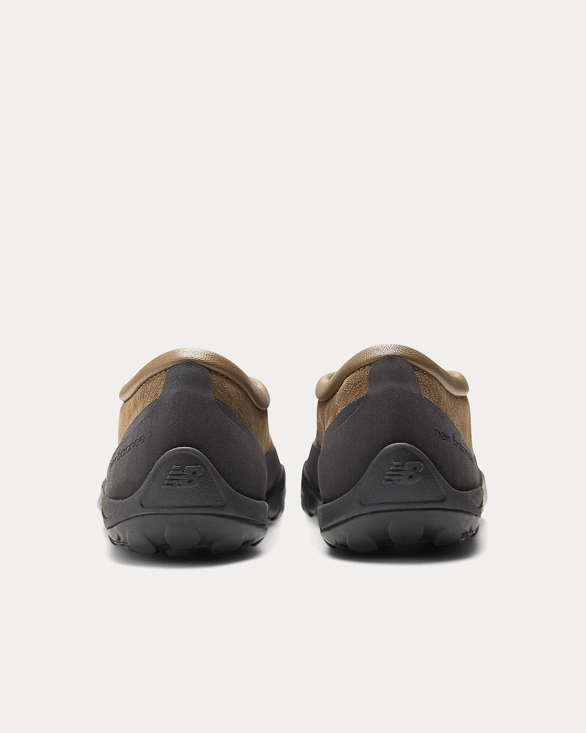 TDS MT10T Raw Leather / Black Cement Slip on Sneakers