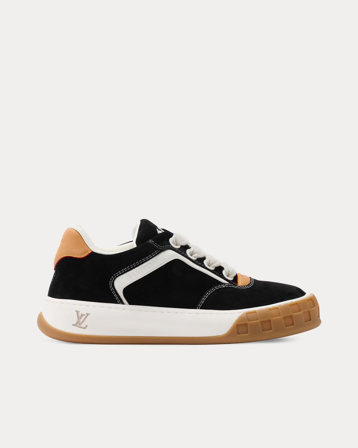 LV Tilted Black Low Top Sneakers