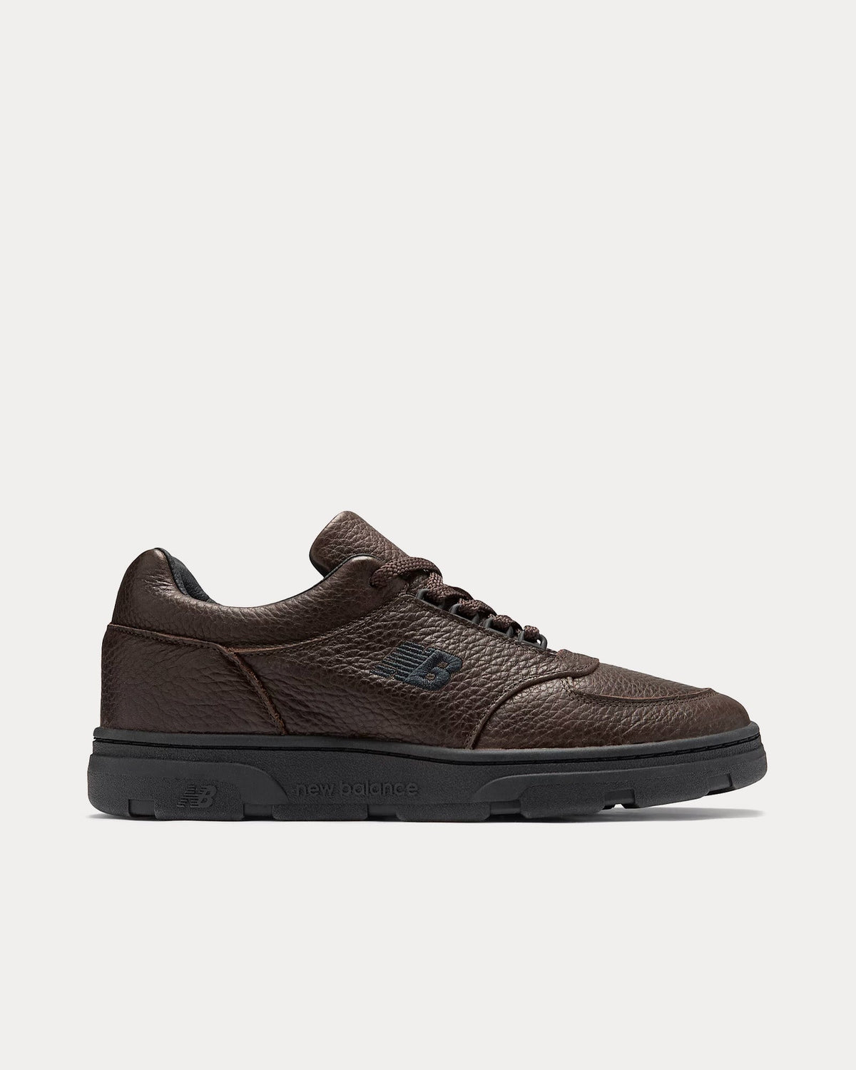 Made in UK Allerdale Chocolate Brown / Black Low Top Sneakers