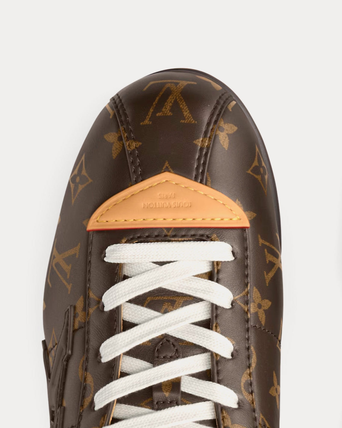 LV Buttersoft Monogram-Printed Brown Low Top Sneakers