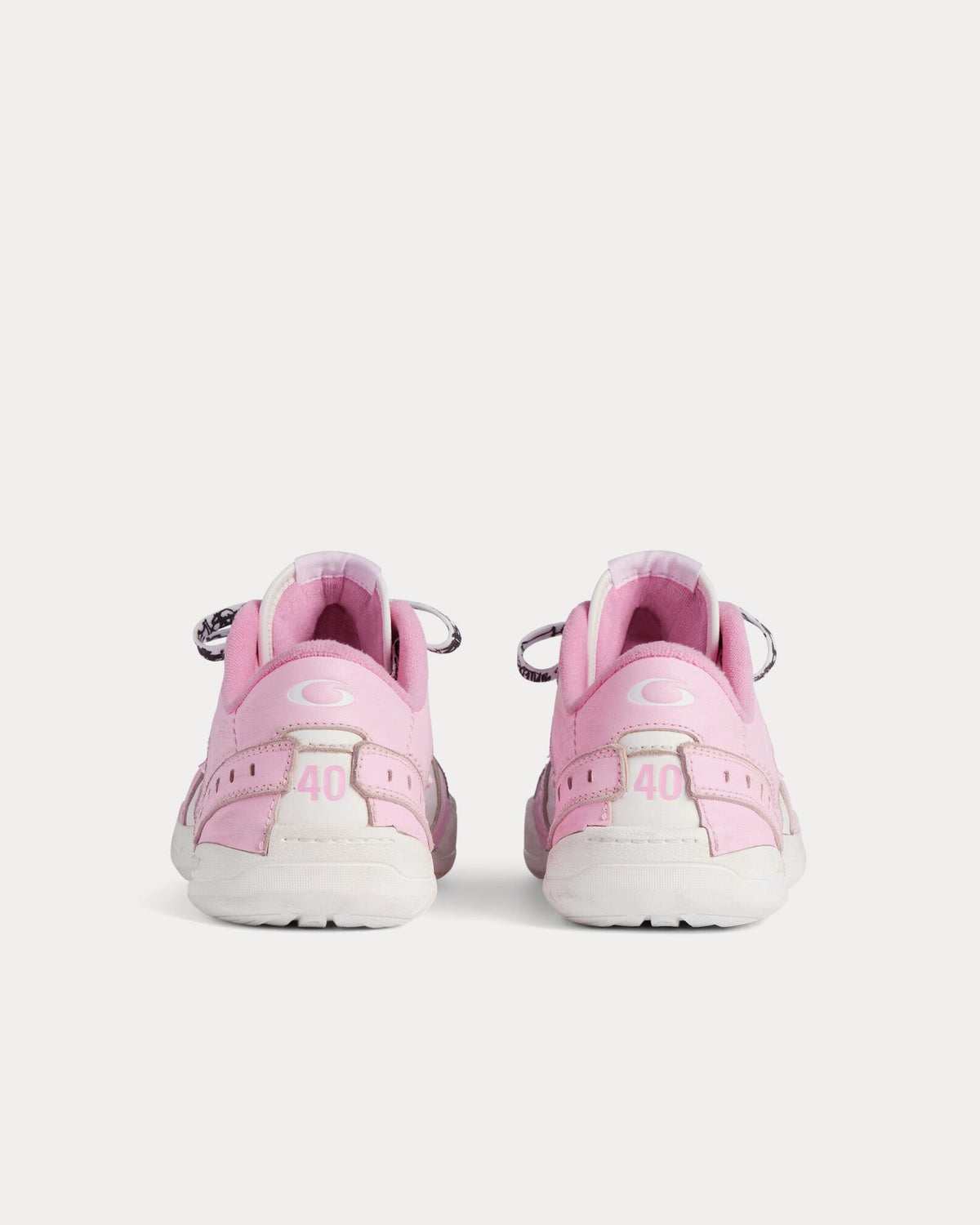 Hamptons Worn-Out Pink / White Low Top Sneakers