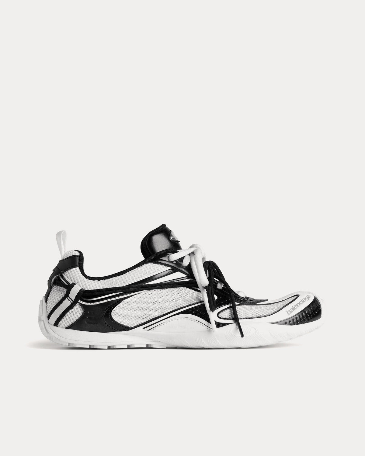 Radar White / Black Low Top Sneakers