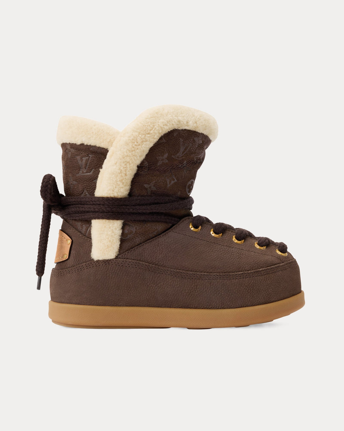 LV Yeti Suede Brown Boots