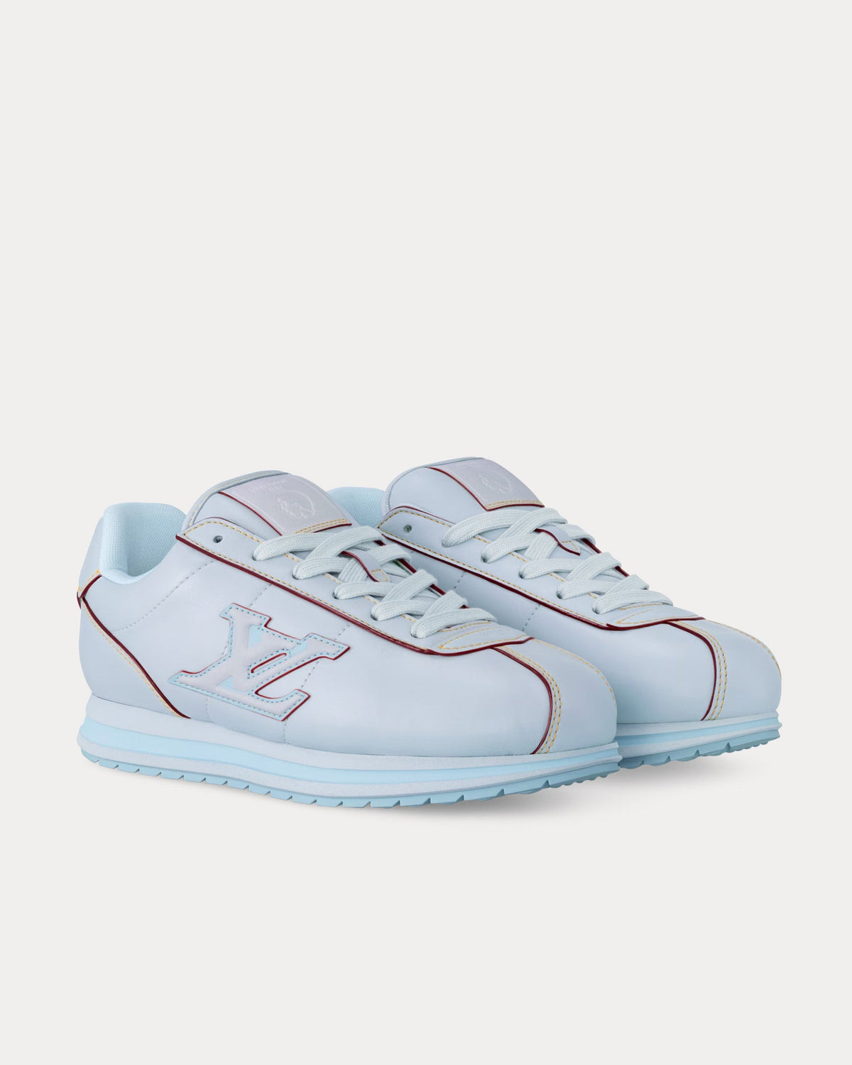 LV Buttersoft Blue Low Top Sneakers