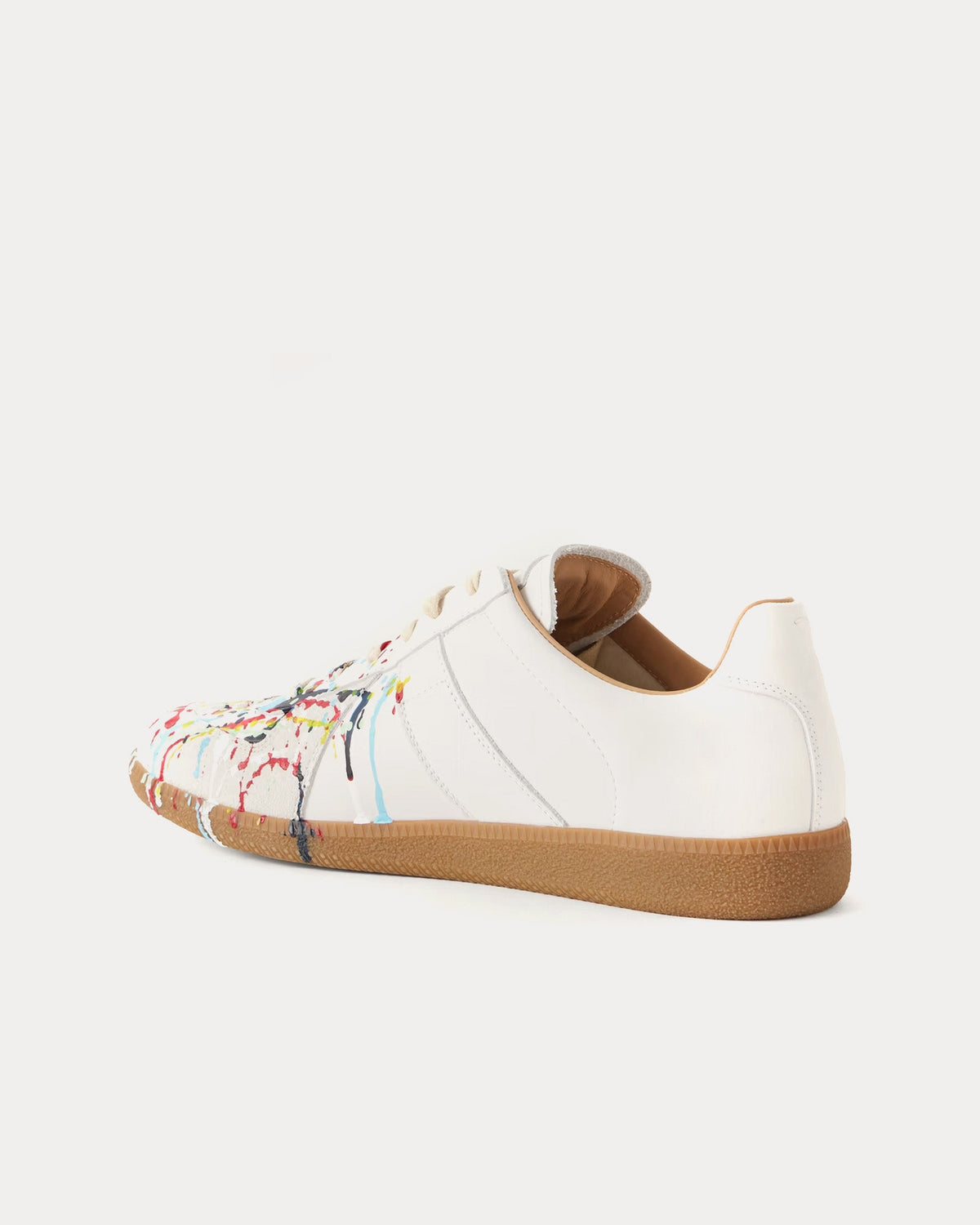 Replica Paint Off-White Low Top Sneakers