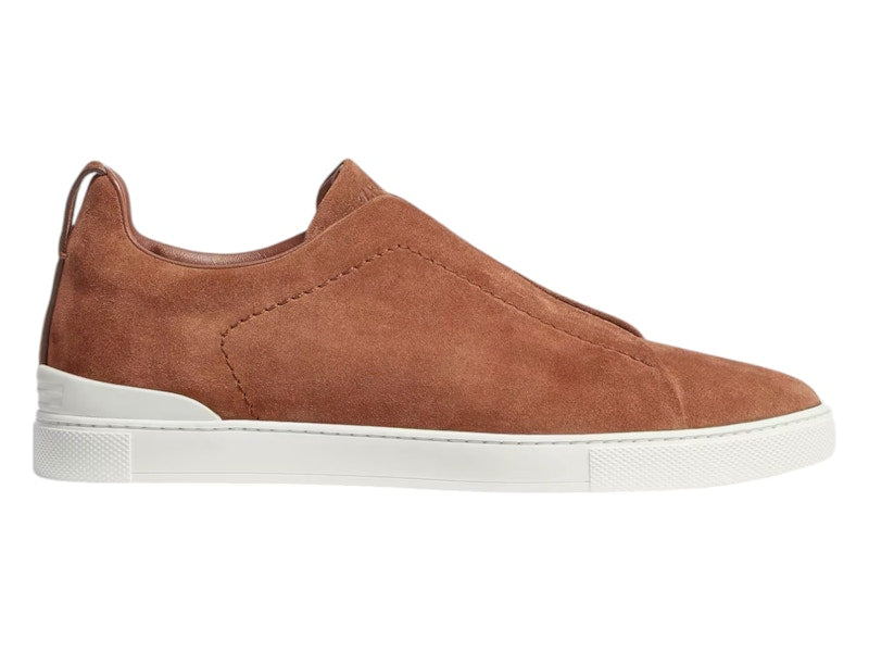Zegna Suede Triple Stitch