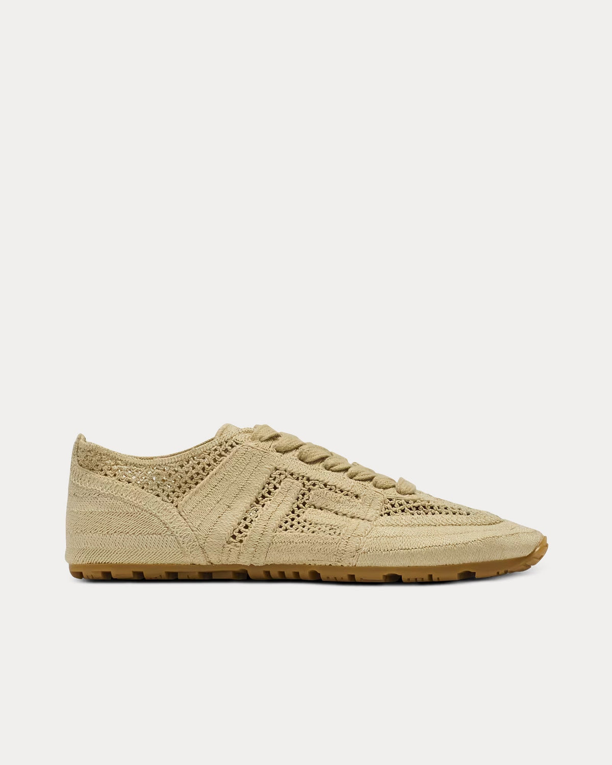 Racer 45 Macramé Beige Low Top Sneakers