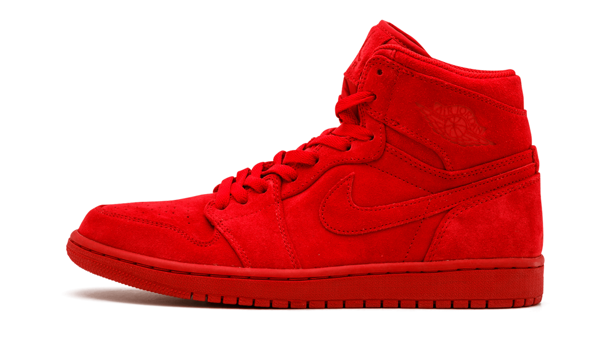 Retro High Red Suede