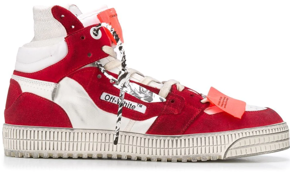 Off Court high-top Red