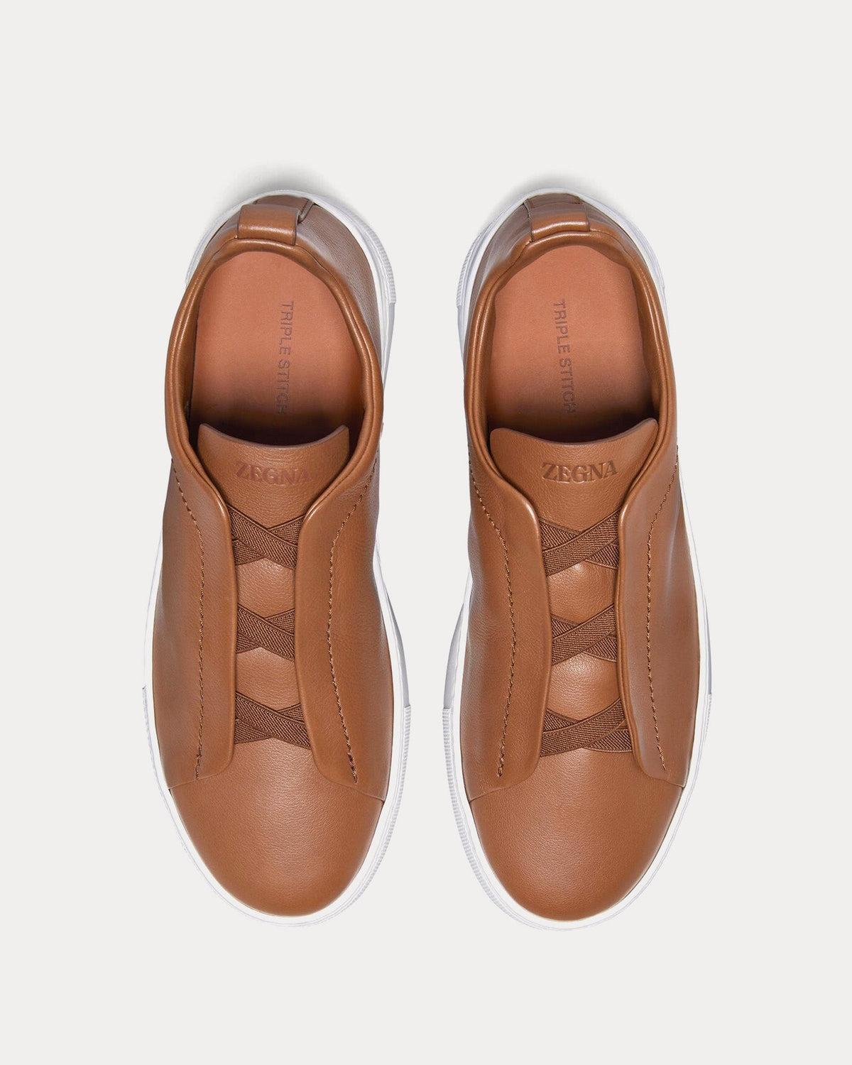 Triple Stitch Secondskin Dark Foliage Slip On Sneakers