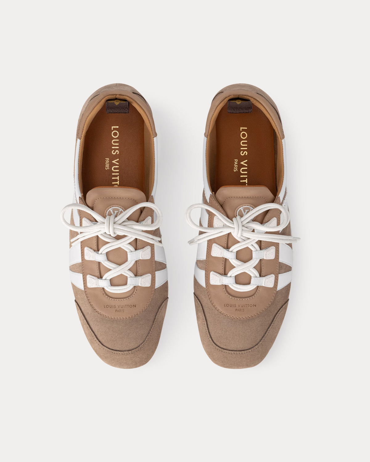 LV Sneakerina Hazelnut Brown Low Top Sneakers