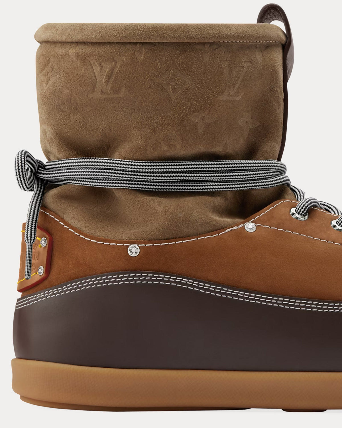 LV Yeti Mid Brown Boots