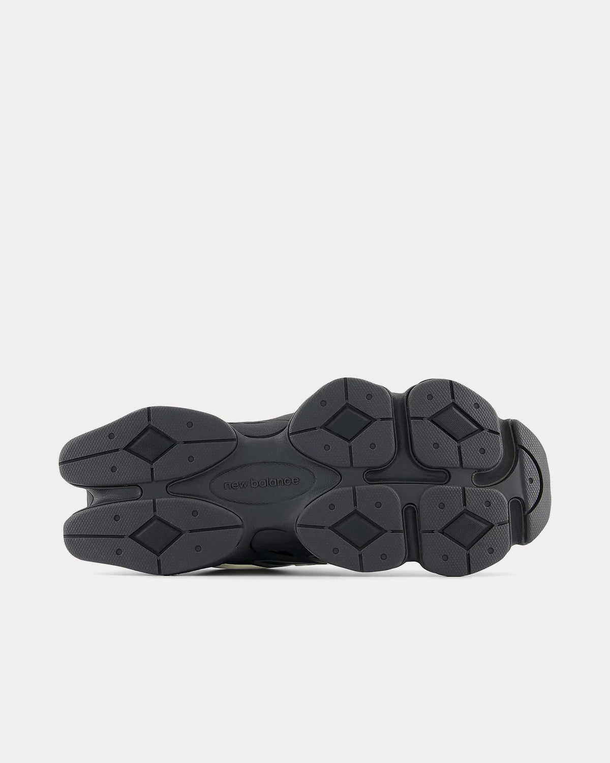 9060 X Black Cement / Black Low Top Sneakers