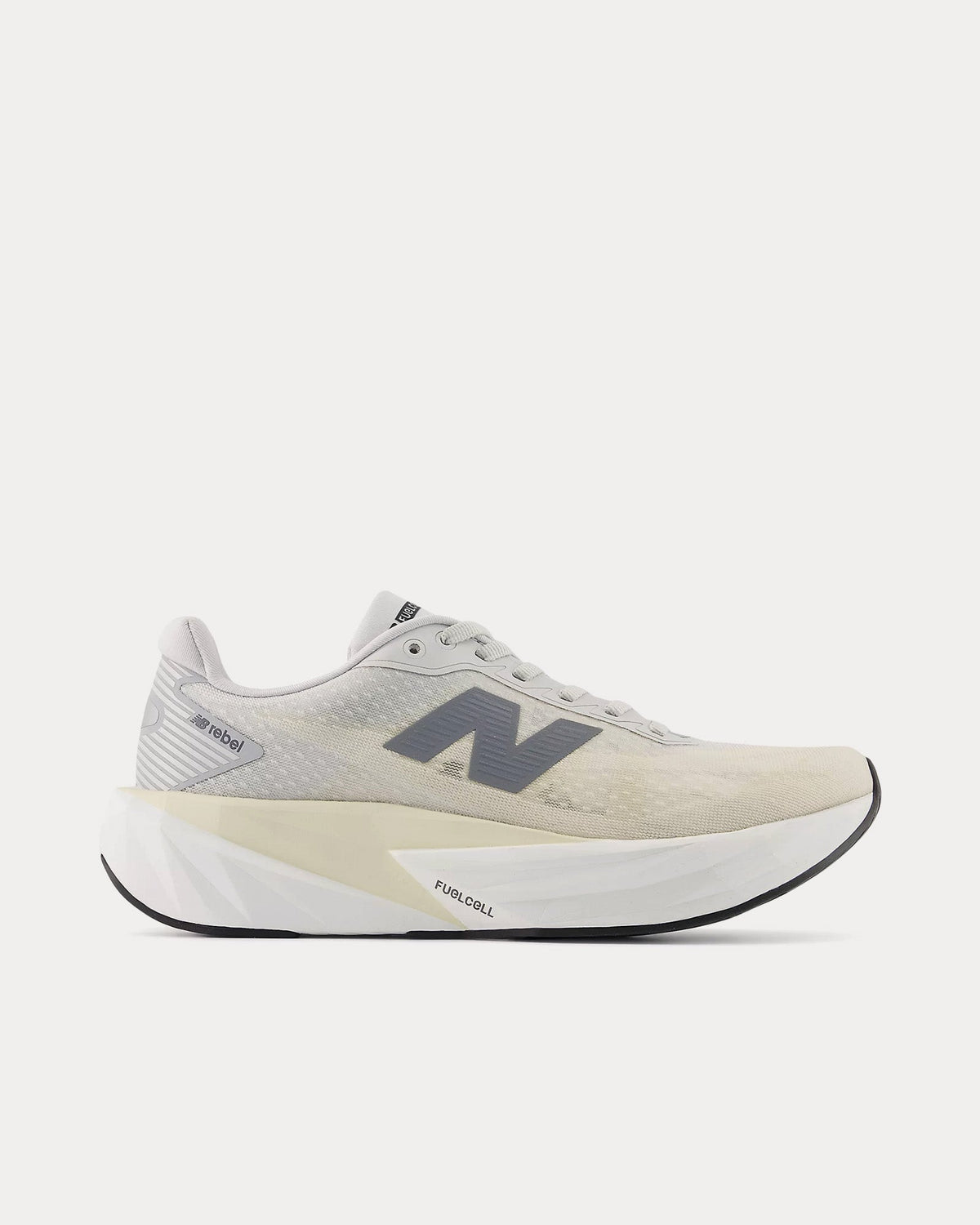 FuelCell Rebel v5 Linen / Grey Matter / White Running Shoes